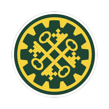 177th Military Police Brigade (U.S. Army) STICKER Vinyl Kiss-Cut Decal 6 Inch White - The Sticker Space