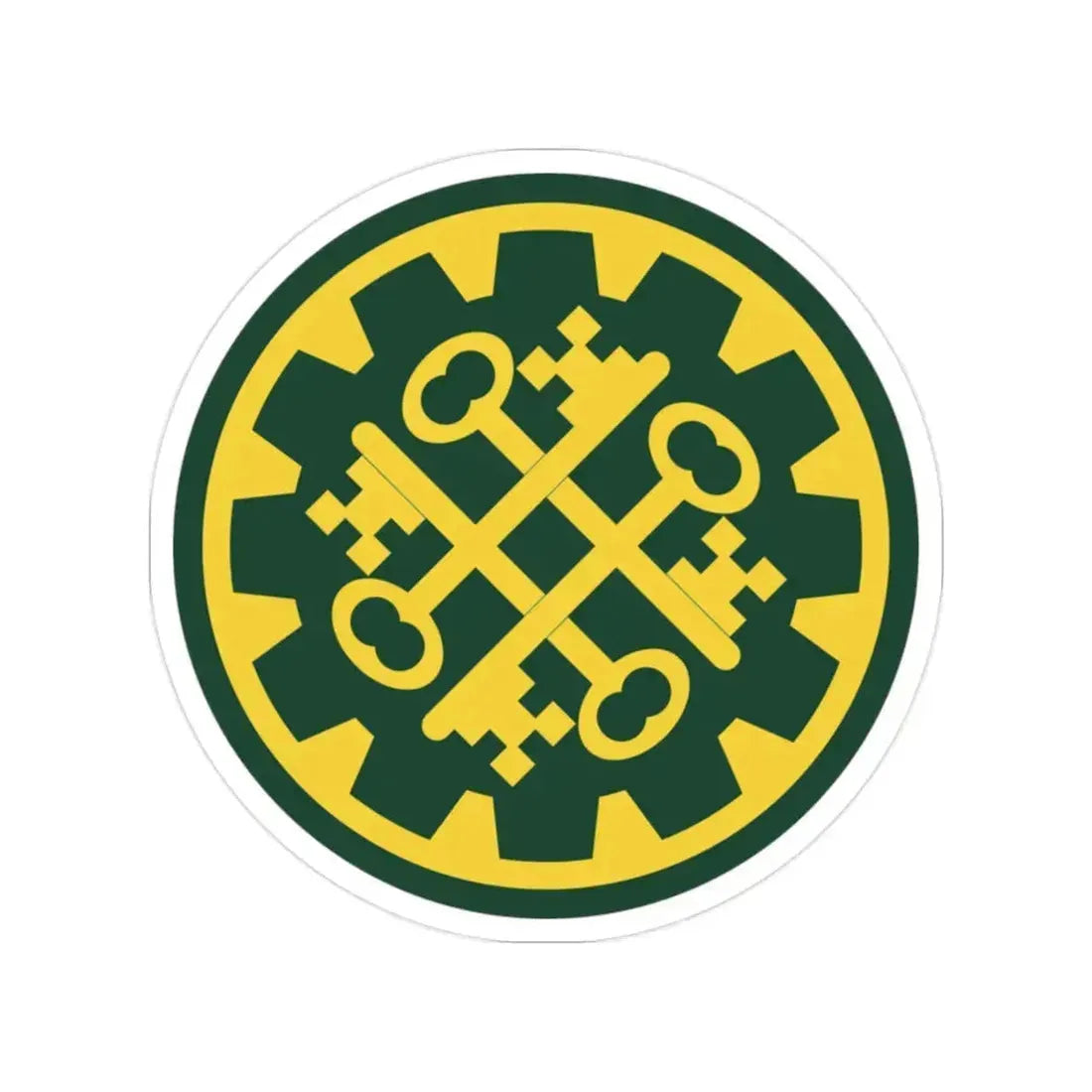 177th Military Police Brigade (U.S. Army) Transparent STICKER Die-Cut Vinyl Decal 2 Inch - The Sticker Space
