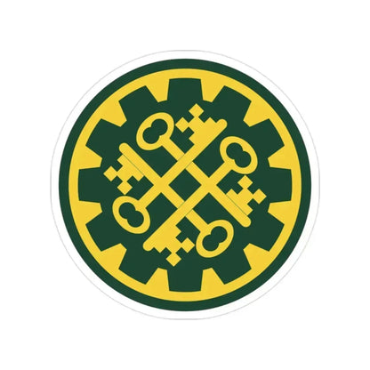 177th Military Police Brigade (U.S. Army) Transparent STICKER Die-Cut Vinyl Decal 2 Inch - The Sticker Space