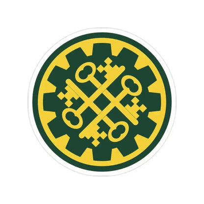 177th Military Police Brigade (U.S. Army) Transparent STICKER Die-Cut Vinyl Decal 2 Inch - The Sticker Space