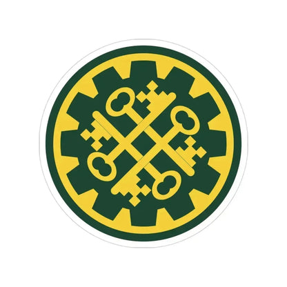 177th Military Police Brigade (U.S. Army) Transparent STICKER Die-Cut Vinyl Decal 3 Inch - The Sticker Space