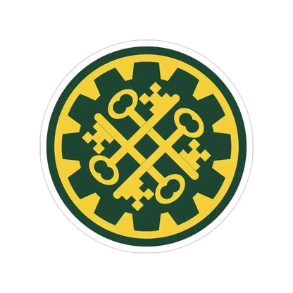 177th Military Police Brigade (U.S. Army) Transparent STICKER Die-Cut Vinyl Decal 6 Inch - The Sticker Space