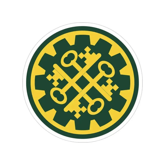 177th Military Police Brigade (U.S. Army) Transparent STICKER Die-Cut Vinyl Decal 6 Inch - The Sticker Space