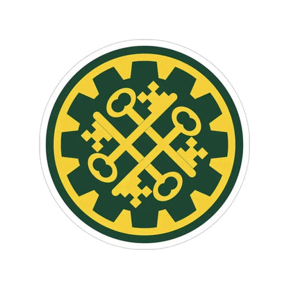 177th Military Police Brigade (U.S. Army) Transparent STICKER Die-Cut Vinyl Decal 6 Inch - The Sticker Space