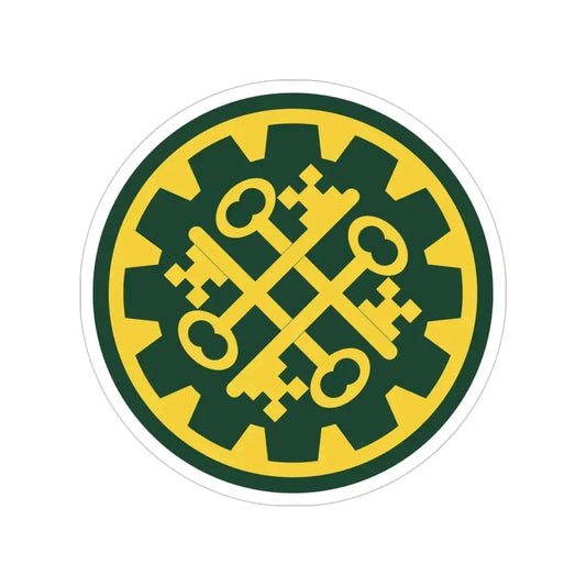 177th Military Police Brigade (U.S. Army) Transparent STICKER Die-Cut Vinyl Decal 6 Inch - The Sticker Space