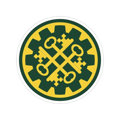 177th Military Police Brigade (U.S. Army) Transparent STICKER Die-Cut Vinyl Decal - The Sticker Space