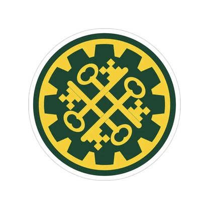 177th Military Police Brigade (U.S. Army) Transparent STICKER Die-Cut Vinyl Decal - The Sticker Space