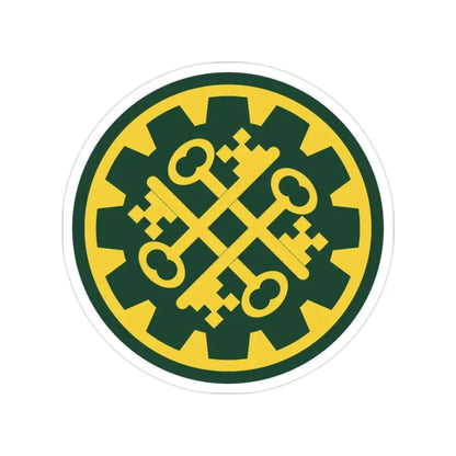 177th Military Police Brigade (U.S. Army) Transparent STICKER Die-Cut Vinyl Decal - The Sticker Space