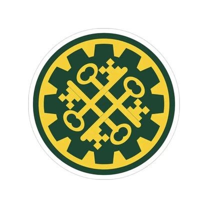 177th Military Police Brigade (U.S. Army) Transparent STICKER Die-Cut Vinyl Decal - The Sticker Space