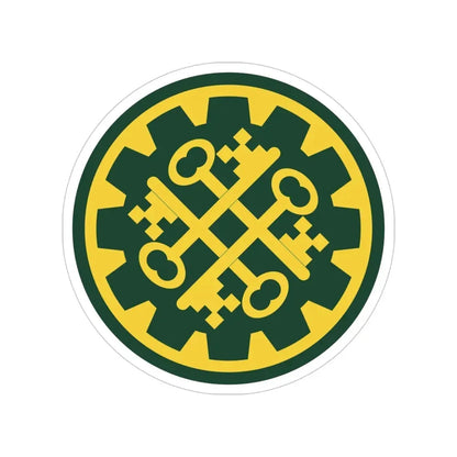 177th Military Police Brigade (U.S. Army) Transparent STICKER Die-Cut Vinyl Decal - The Sticker Space