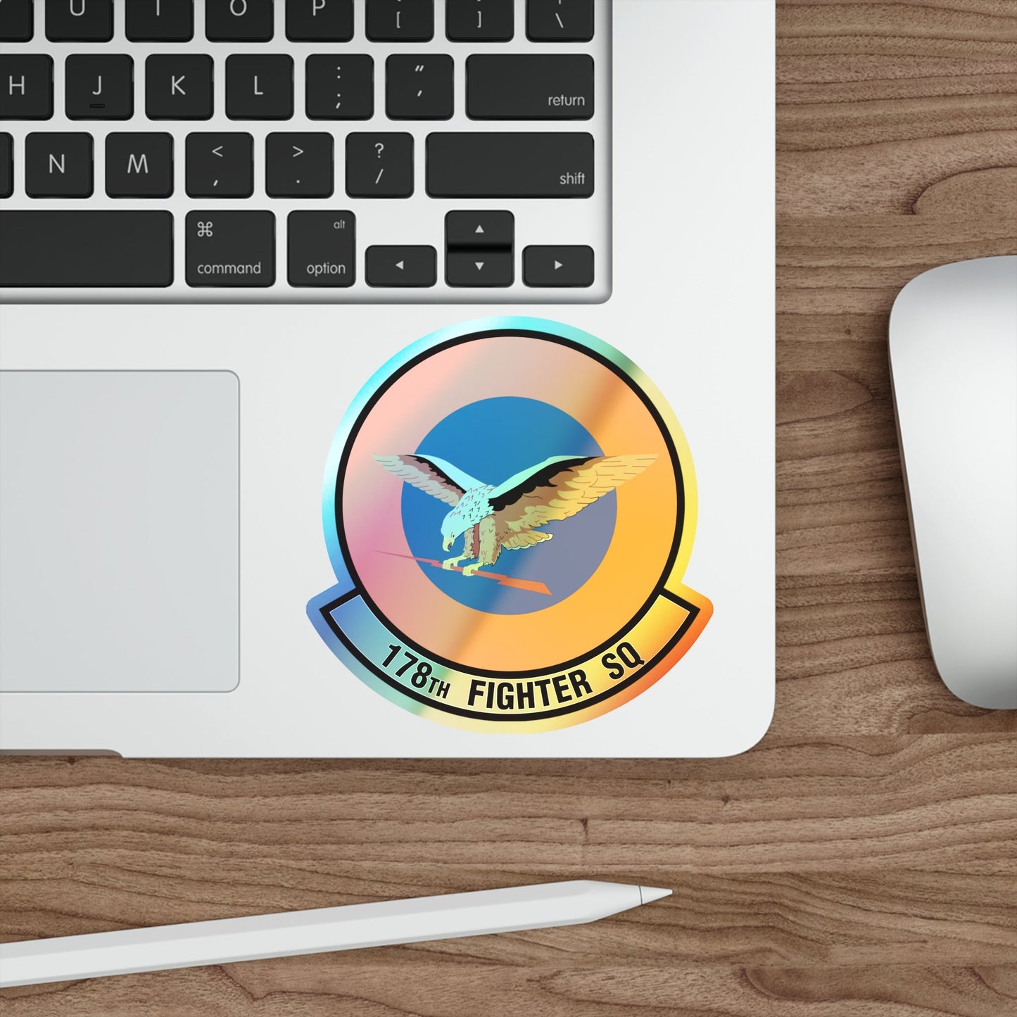 178 Fighter Squadron (U.S. Air Force) Holographic STICKER Die-Cut Vinyl Decal-The Sticker Space