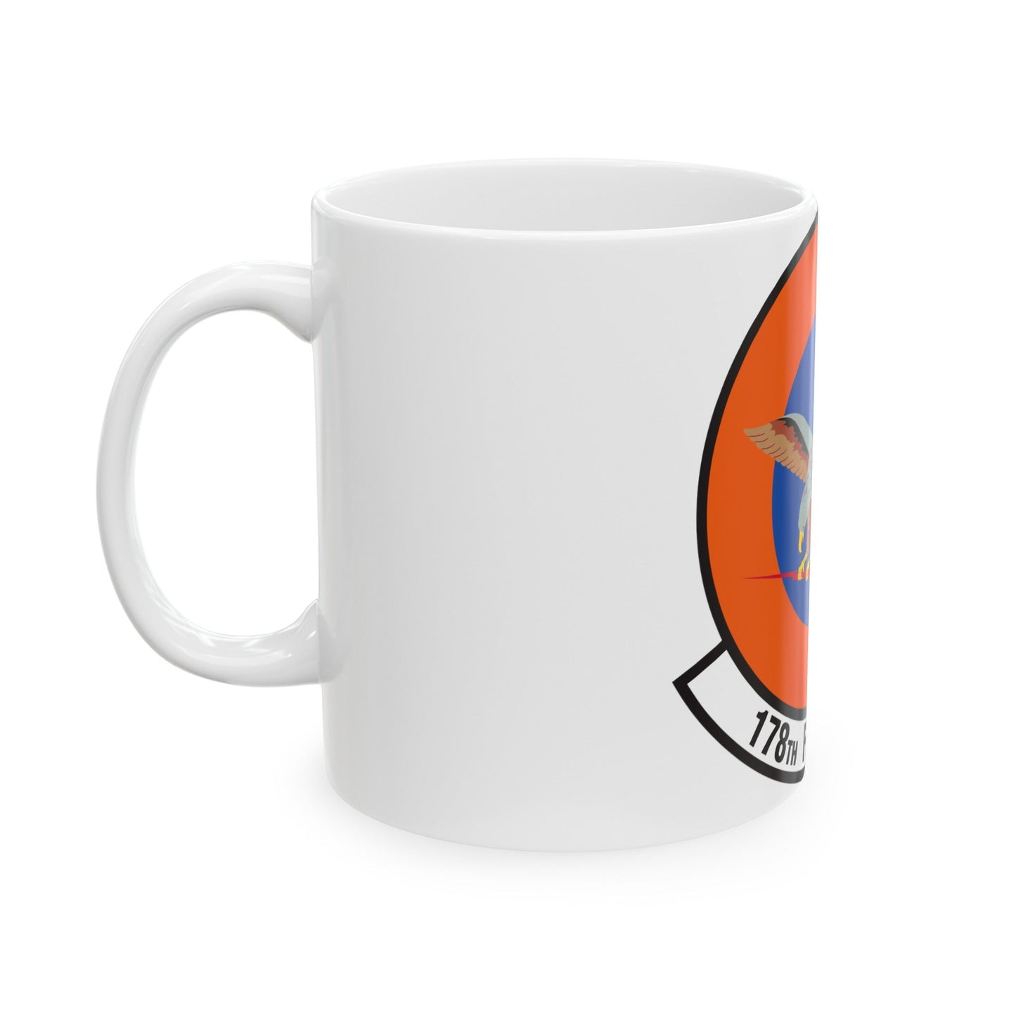 178 Fighter Squadron (U.S. Air Force) White Coffee Mug-The Sticker Space