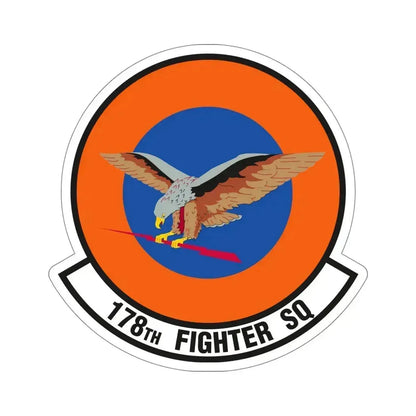 178 Fighter Squadron (U.S. Air Force) STICKER Vinyl Die-Cut Decal 5 Inch - The Sticker Space