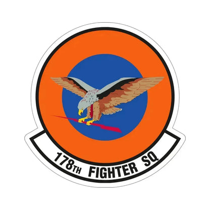 178 Fighter Squadron (U.S. Air Force) STICKER Vinyl Die-Cut Decal 6 Inch - The Sticker Space