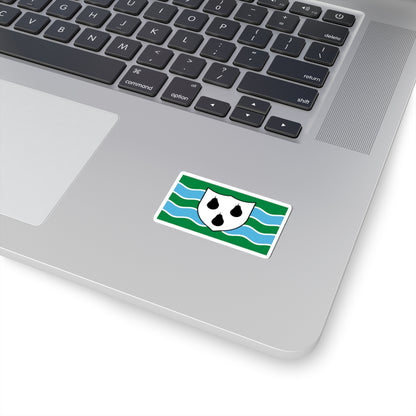 Flag of Worcestershire (England) STICKER Vinyl Kiss-Cut Decal