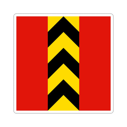 CHE Valangin Flag (Switzerland) STICKER Vinyl Kiss-Cut Decal
