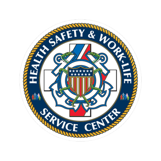 HSWL Service Center (U.S. Coast Guard) STICKER Vinyl Kiss-Cut Decal