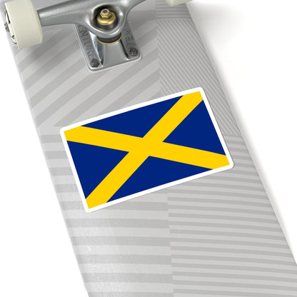 Flag of Mercia 2014 (England) STICKER Vinyl Kiss-Cut Decal