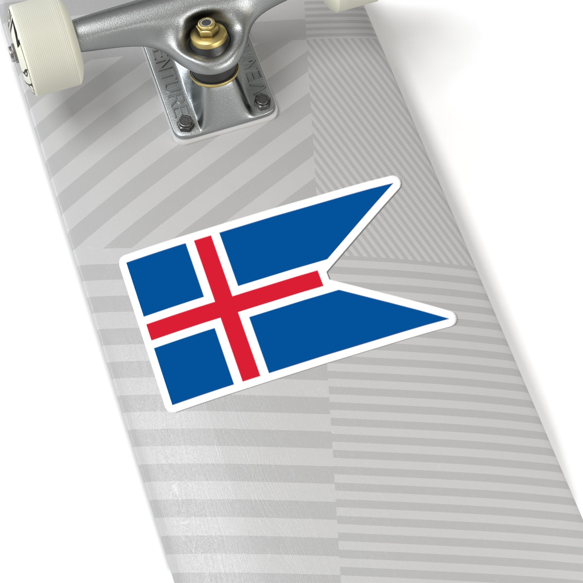 Flag of Iceland state (Iceland) STICKER Vinyl Kiss-Cut Decal