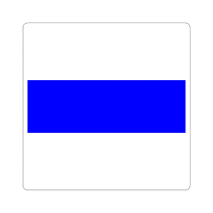 Flag of Zug (Switzerland) STICKER Vinyl Kiss-Cut Decal