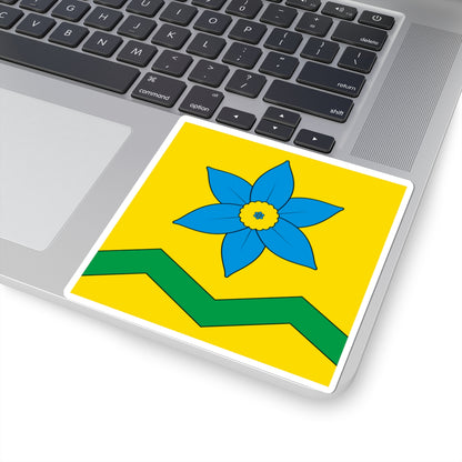 CHE Mellstorf Flag (Switzerland) STICKER Vinyl Kiss-Cut Decal
