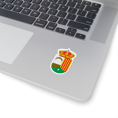 Escudo de Erla (Spain) (Coat of Arms) STICKER Vinyl Kiss-Cut Decal