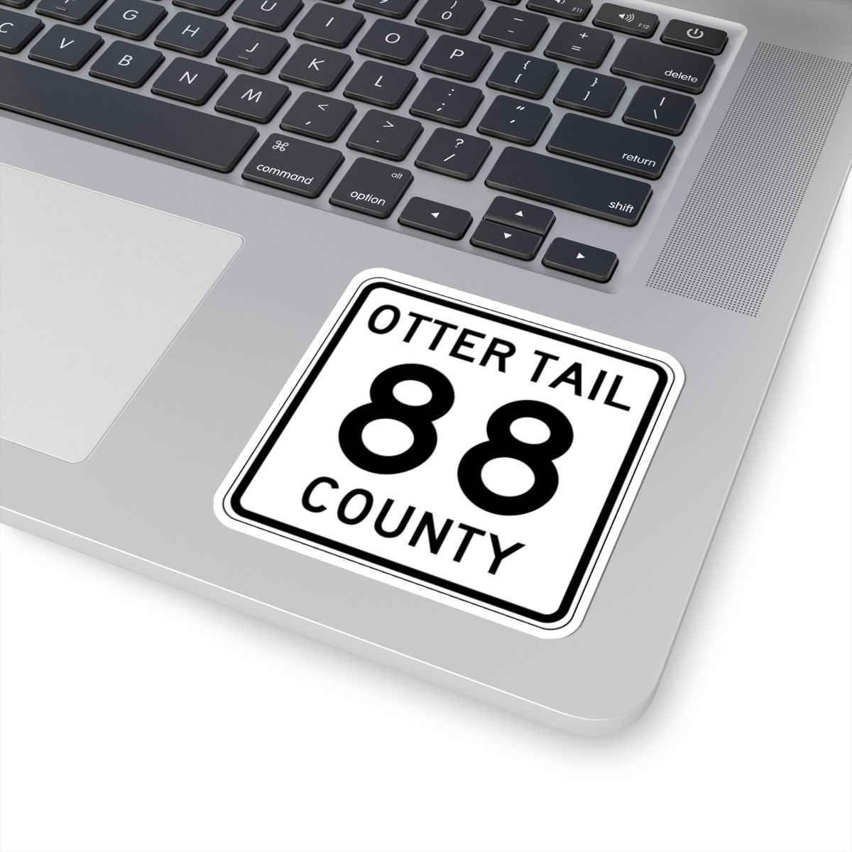 Otter Tail County Route 88 MN (Minnesota) (Road Sign) STICKER Vinyl Kiss-Cut Decal