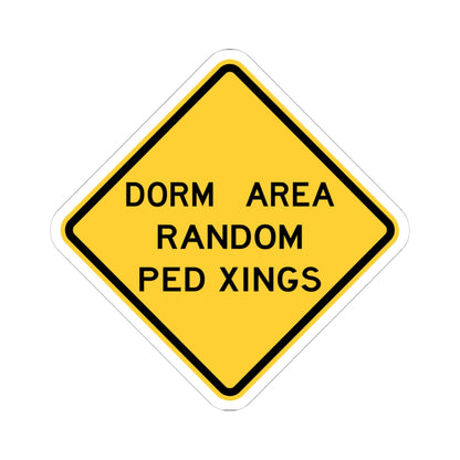 NJ Road sign WNJ24-1 (New Jersey) (Road Sign) STICKER Vinyl Kiss-Cut Decal