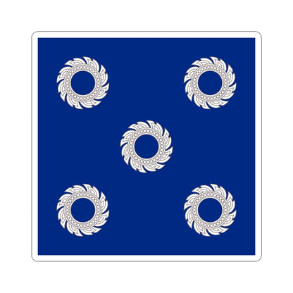 Flag Thai Admiral of the Fleet (Thailand) STICKER Vinyl Kiss-Cut Decal