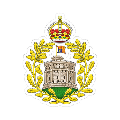 Badge of the House of Windsor (United Kingdom) (Coat of Arms) STICKER Vinyl Kiss-Cut Decal