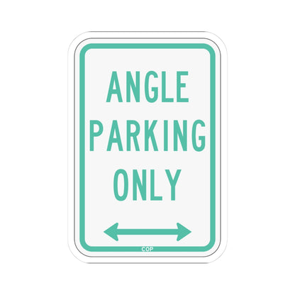 PBOT Road sign P4620D (Oregon) (Road Sign) STICKER Vinyl Kiss-Cut Decal