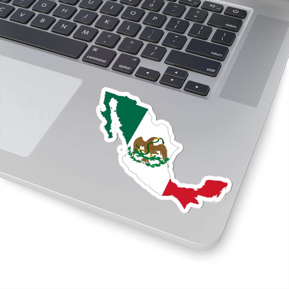 Flag-map of Mexico 1848-1853 (Mexico) STICKER Vinyl Kiss-Cut Decal