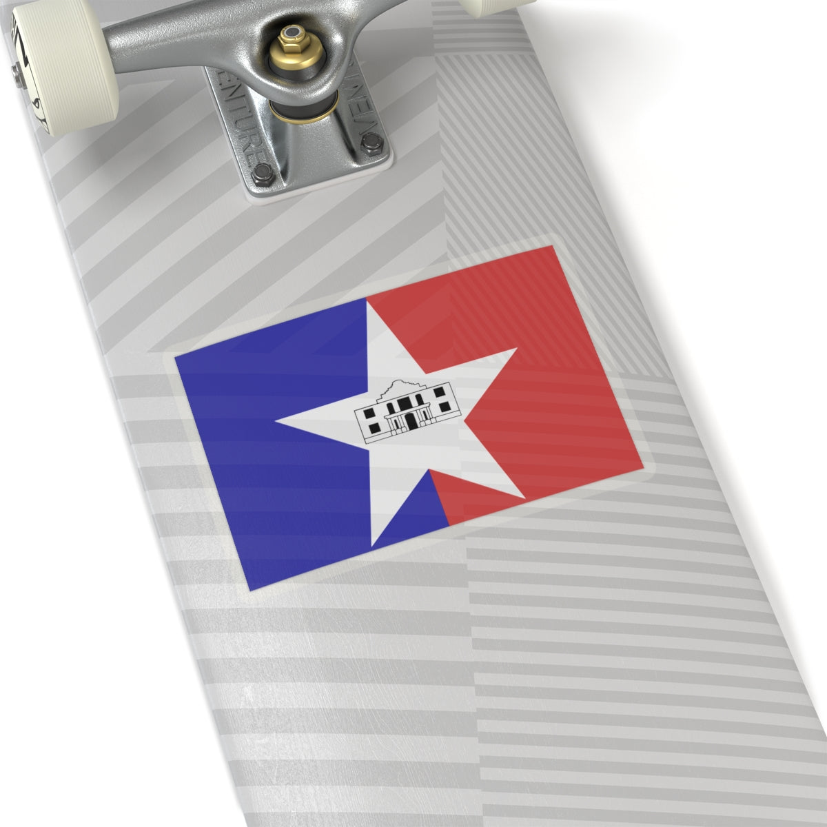 Flag of San Antonio, Texas - STICKER Vinyl Kiss-Cut Decal