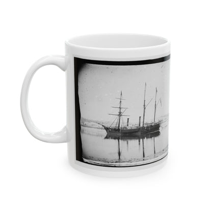 Washington, District Of Columbia. Brazilian Steamer 001 (U.S. Civil War) White Coffee Mug