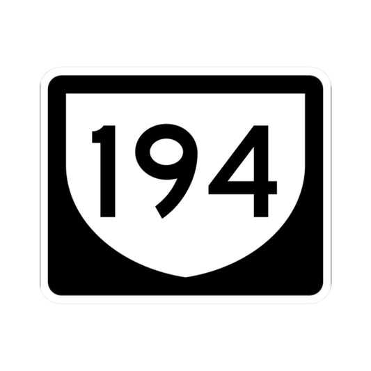 PR urban primary 194 (Puerto Rico) (Road Sign) STICKER Vinyl Kiss-Cut Decal