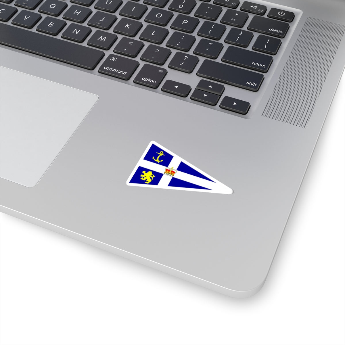 Burgee of royal northern  clyde yc (Scotland) STICKER Vinyl Kiss-Cut Decal