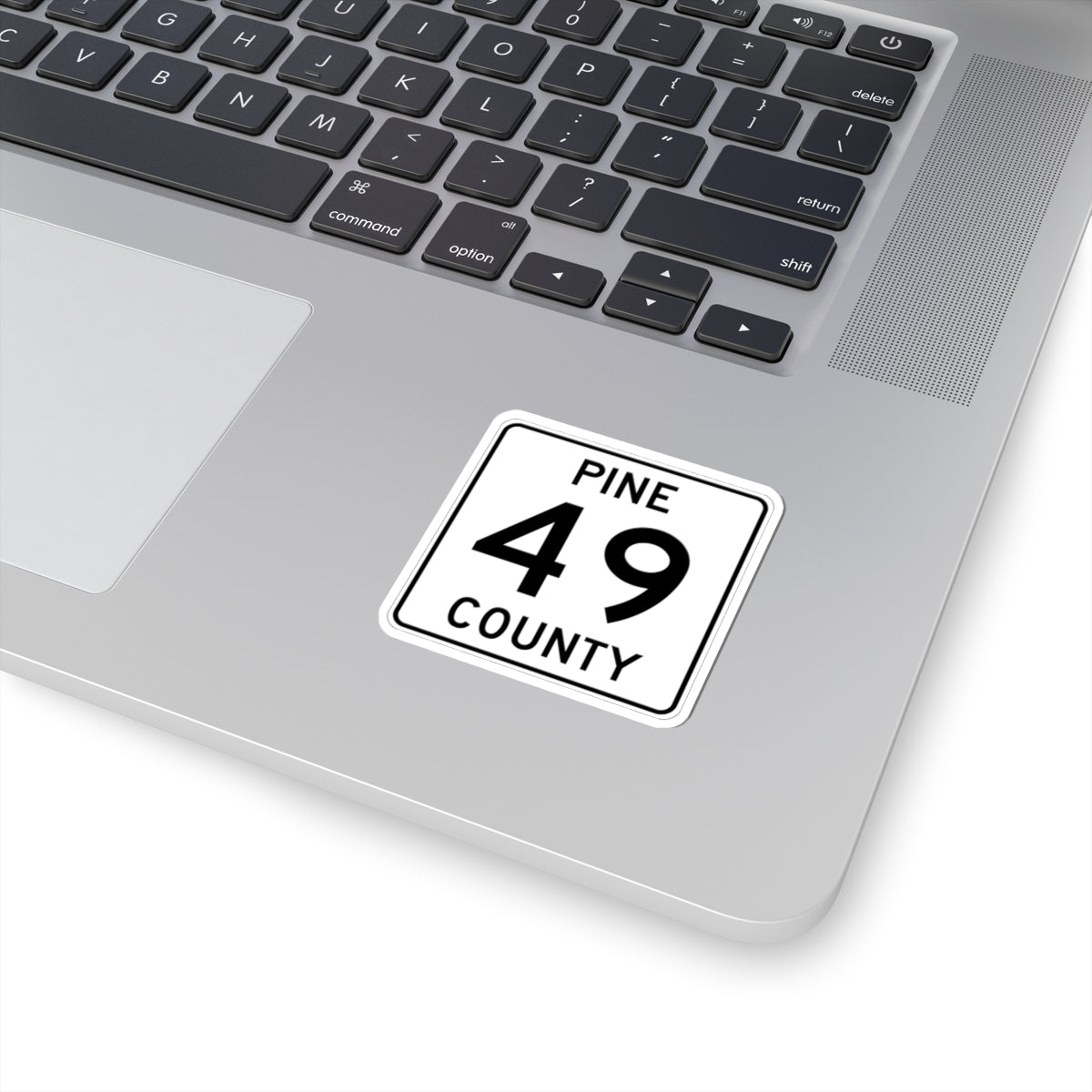 Pine County Route 49 MN (Minnesota) (Road Sign) STICKER Vinyl Kiss-Cut Decal