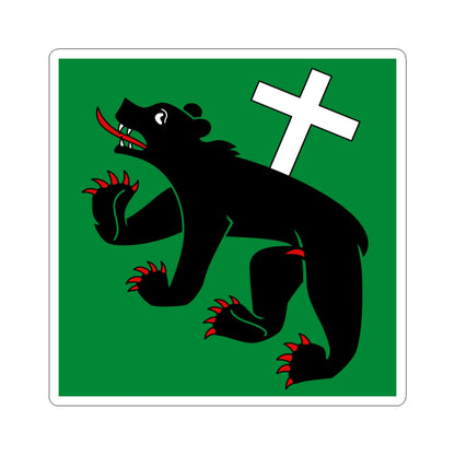 CHE Urseren Flag (Switzerland) STICKER Vinyl Kiss-Cut Decal