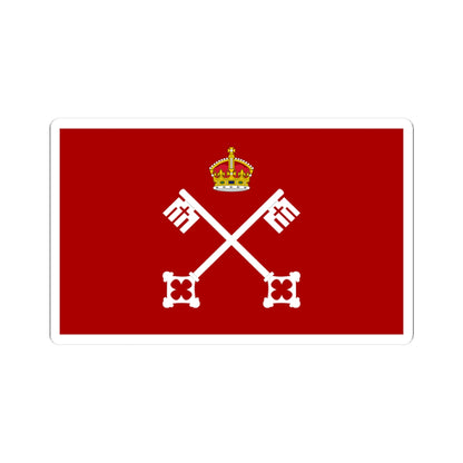 Flag of the Diocese of York (England) STICKER Vinyl Kiss-Cut Decal