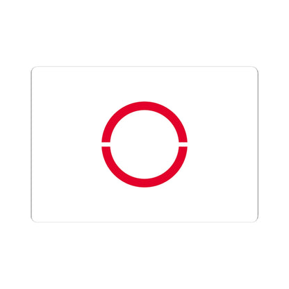 Flag of Okaya Nagano (Japan) STICKER Vinyl Kiss-Cut Decal