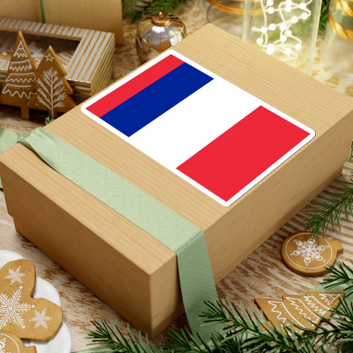 Flag of France Bastille Day 2018 (France) STICKER Vinyl Kiss-Cut Decal