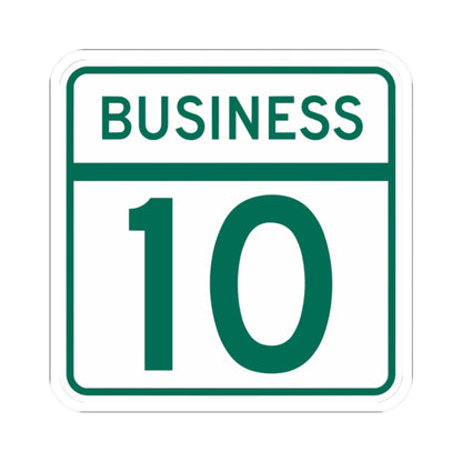 MD Route 10 Business (Maryland) (Road Sign) STICKER Vinyl Kiss-Cut Decal
