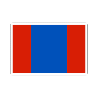 Flag of Mirny Arkhangelsk oblast 2003 (Russia) STICKER Vinyl Kiss-Cut Decal