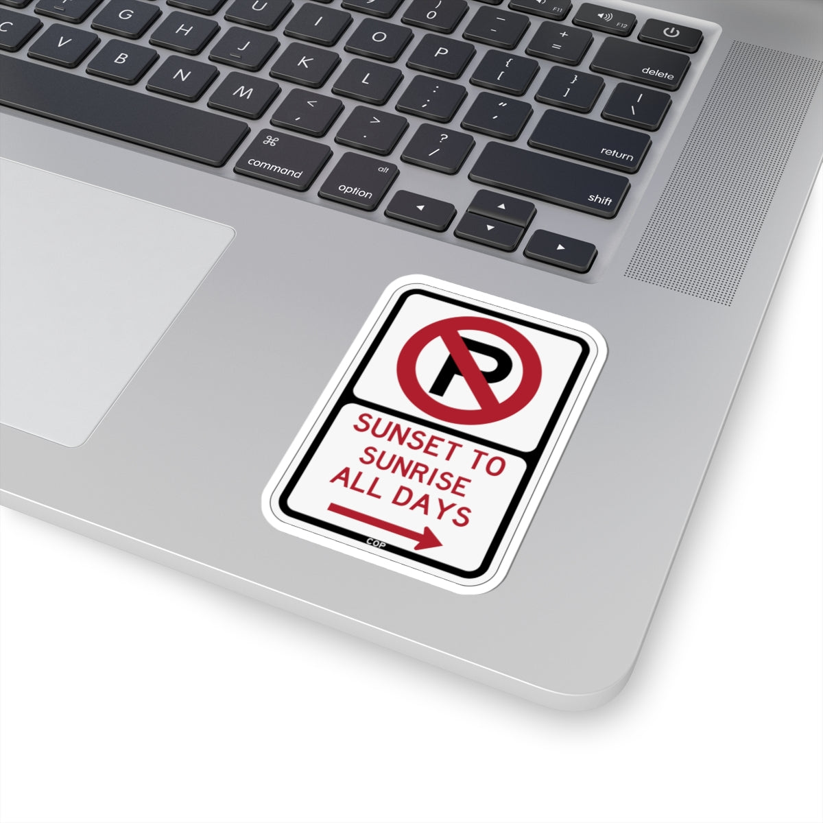 PBOT Road sign P1230R (Oregon) (Road Sign) STICKER Vinyl Kiss-Cut Decal
