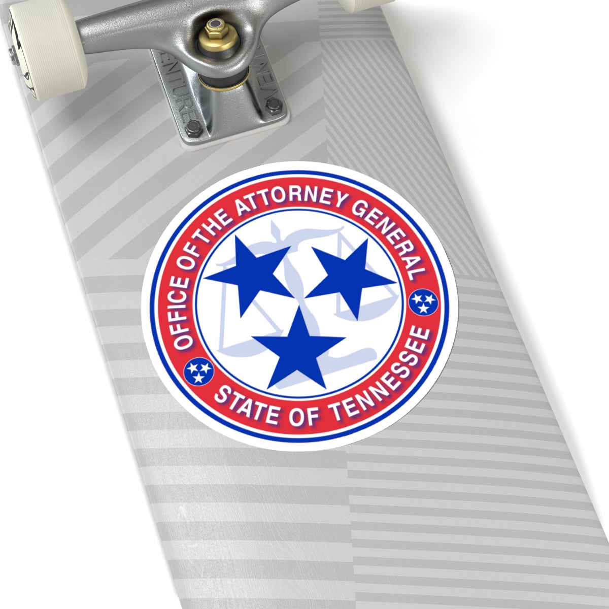 Seal of the Attorney General of Tennessee - STICKER Vinyl Kiss-Cut Decal