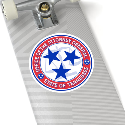 Seal of the Attorney General of Tennessee - STICKER Vinyl Kiss-Cut Decal