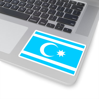 Flag of Iraqi Turkmans (Iraq) STICKER Vinyl Kiss-Cut Decal