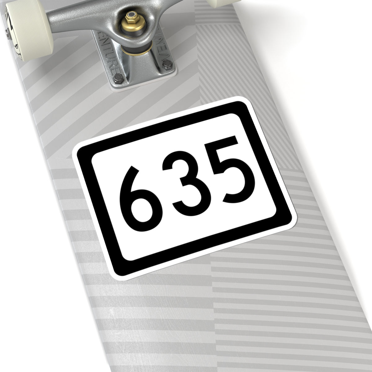 WV-635 (Virginia) (Road Sign) STICKER Vinyl Kiss-Cut Decal