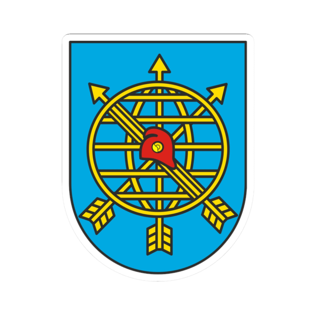 Arms of Rio de Janeiro (Brazil) (Coat of Arms) STICKER Vinyl Kiss-Cut Decal