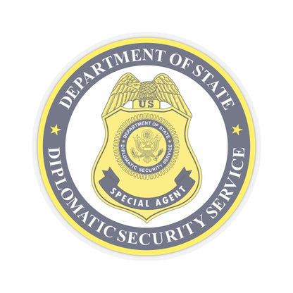 Seal of the United States Diplomatic Security Service - STICKER Vinyl Kiss-Cut Decal